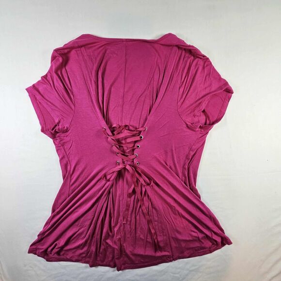 Set of 2 Lane Bryant Corset Back Tops Size 18/20 - Picture 10 of 13